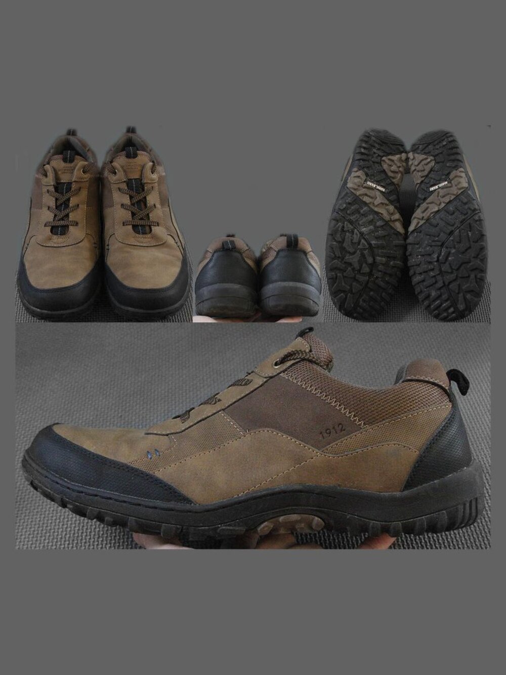 Nunn Bush 1912 Casual Lace Up Shoes Men’s Size US 13 M, Brown No Insoles